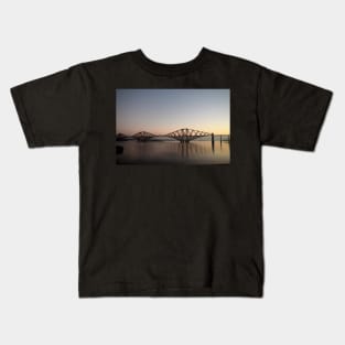 Forth Rail Bridge, Scotland Kids T-Shirt